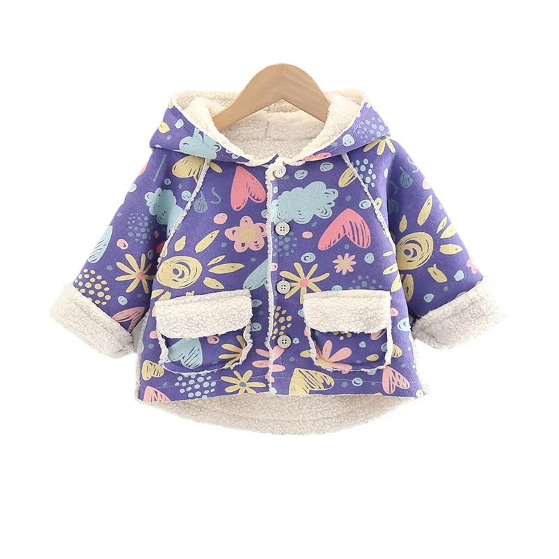 

New Winter Kids Thicken Tops Baby Girls Clothes Children Fashion Hooded Jacket Autumn Toddler Casual Costume Infant Boys Hoodies