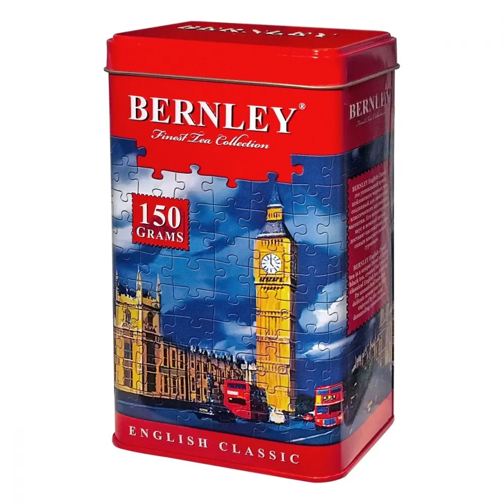 Чай Bernley &quotEnglish Classic&quot листовой черный подарочный 150 гр|Черный чай| |