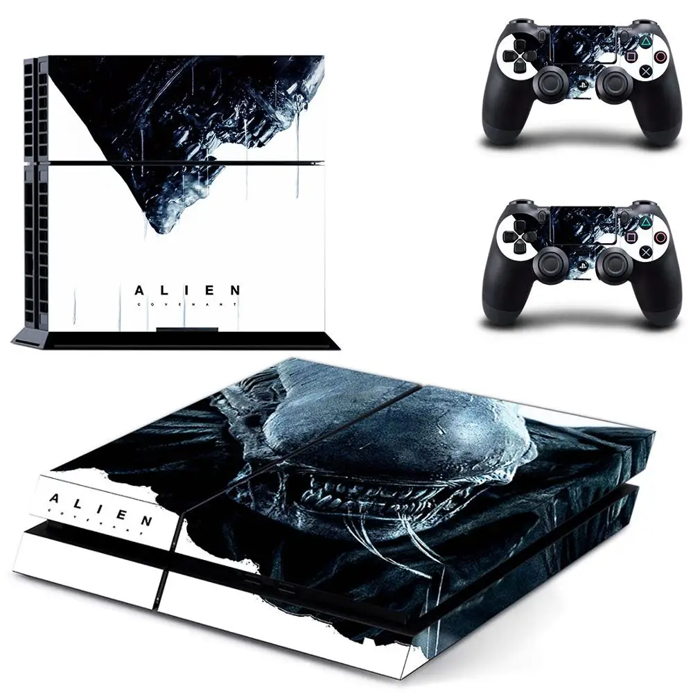 Alien vs. Predator PS4 Vinly Skin PS 4 стикер Play station s Pegatinas для консоли playstation и 2 контроллера |