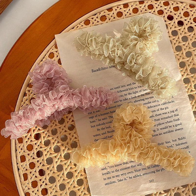 

Women Barrettes Acrylic Hair Claws Hair Accessories Hairclips Hairpins Ladies Hairgrip Headwear Girls Ornaments Crab Bands