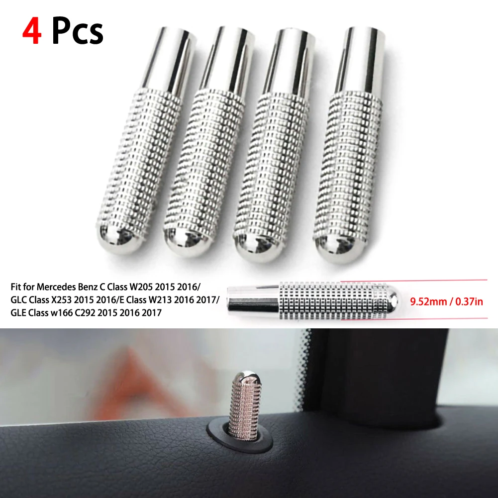4 шт. центральный замок Автомобильный Дверной булавка кнопка подходит для Mercedes Benz