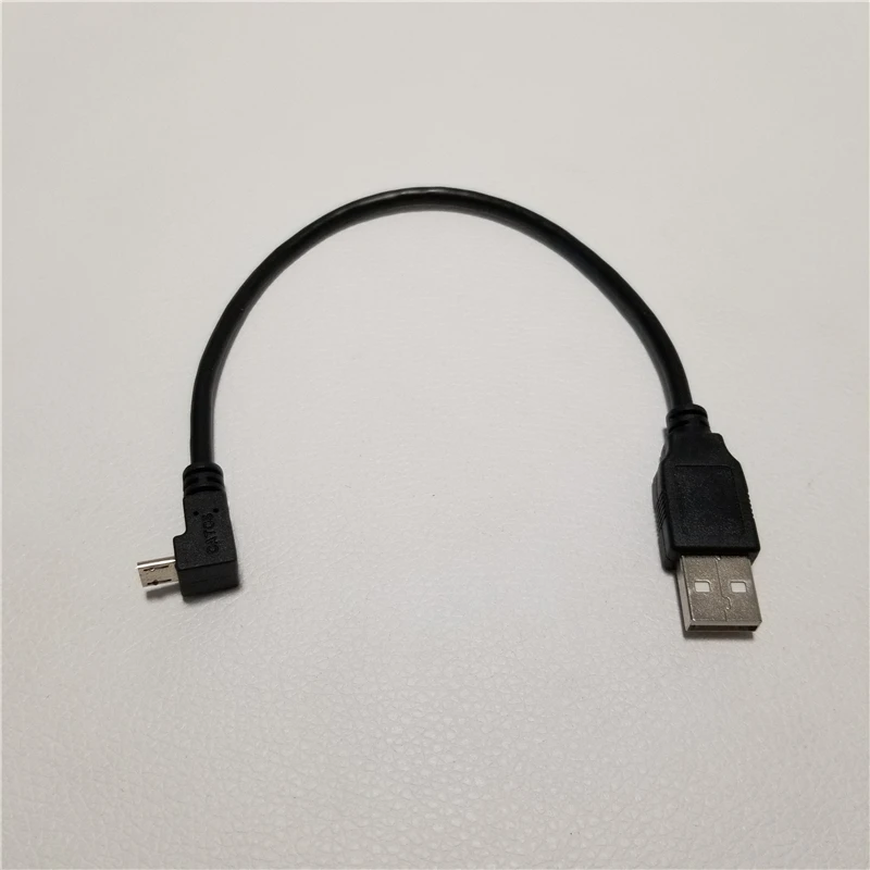 90 градусов USB папа микро адаптер Bended USB2.0 вниз угол кабель 27 см| |