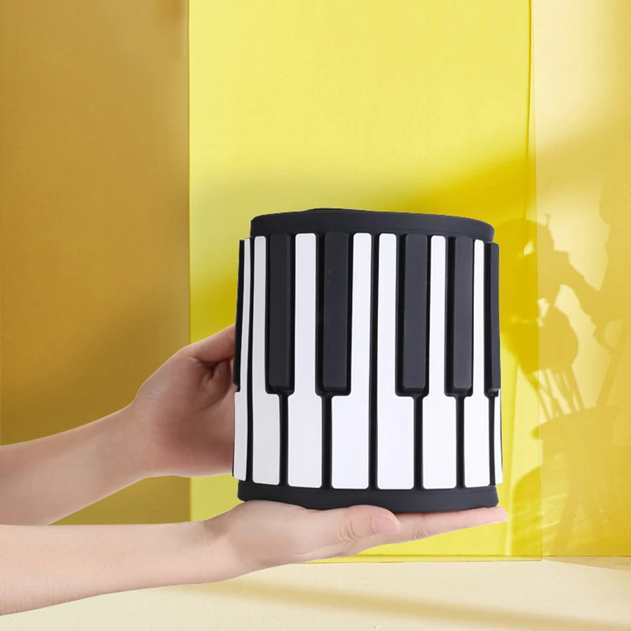 88 Key Hand Rolled Electronic Piano Folding Splicing Portable Beginner Adult Home Piano Practice Keyboard Synthetiseur Music