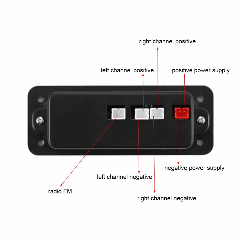 Bundwin DC 5V MP3 WMA декодер плата Bluetooth аудио модуль USB TF Радио беспроводной FM приемник mp3