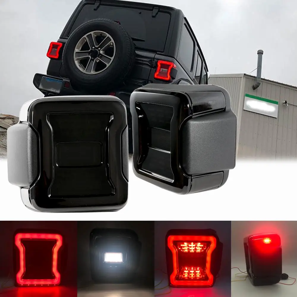 Американская версия светодиодная задняя лампа автомобильный фонарь дым для Jeep