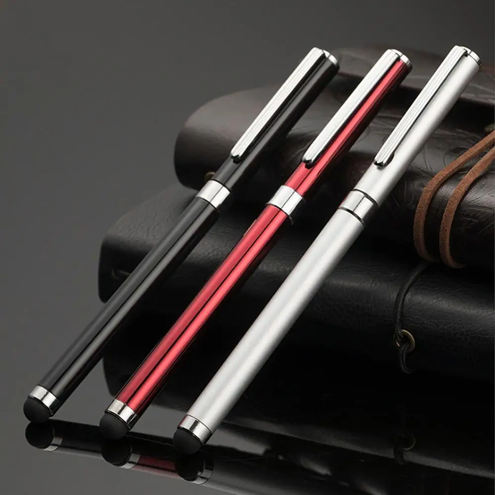 2 в 1 емкостный стилус для сенсорного экрана стилус-карандаш авторучка планшета