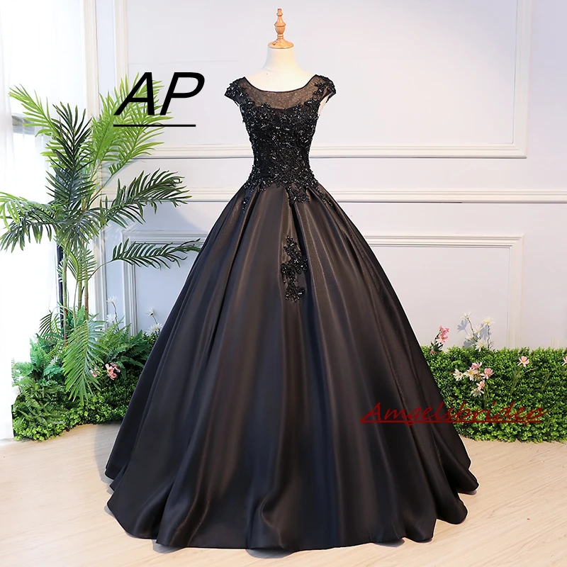 ANGELSBRIDEP Новое поступление бальные платья платье для Quinceanera верхнее с аппликацией