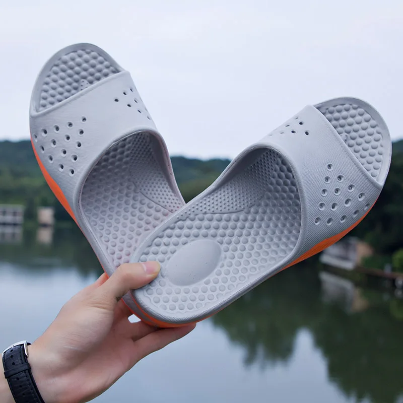 2020 Летние повседневные Модные мужские вьетнамки пляжные уличные сандалии