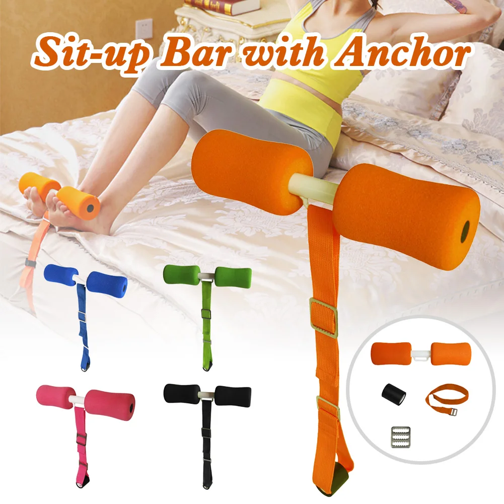 

Door Sit-up Bar with Detachable Door Anchor Padded Sit-up Assist Aids for Abs and Crunches Sit Up Bar Fitness Equipment