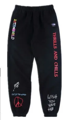 

Chao brand Travis Scott astroworld sports pants