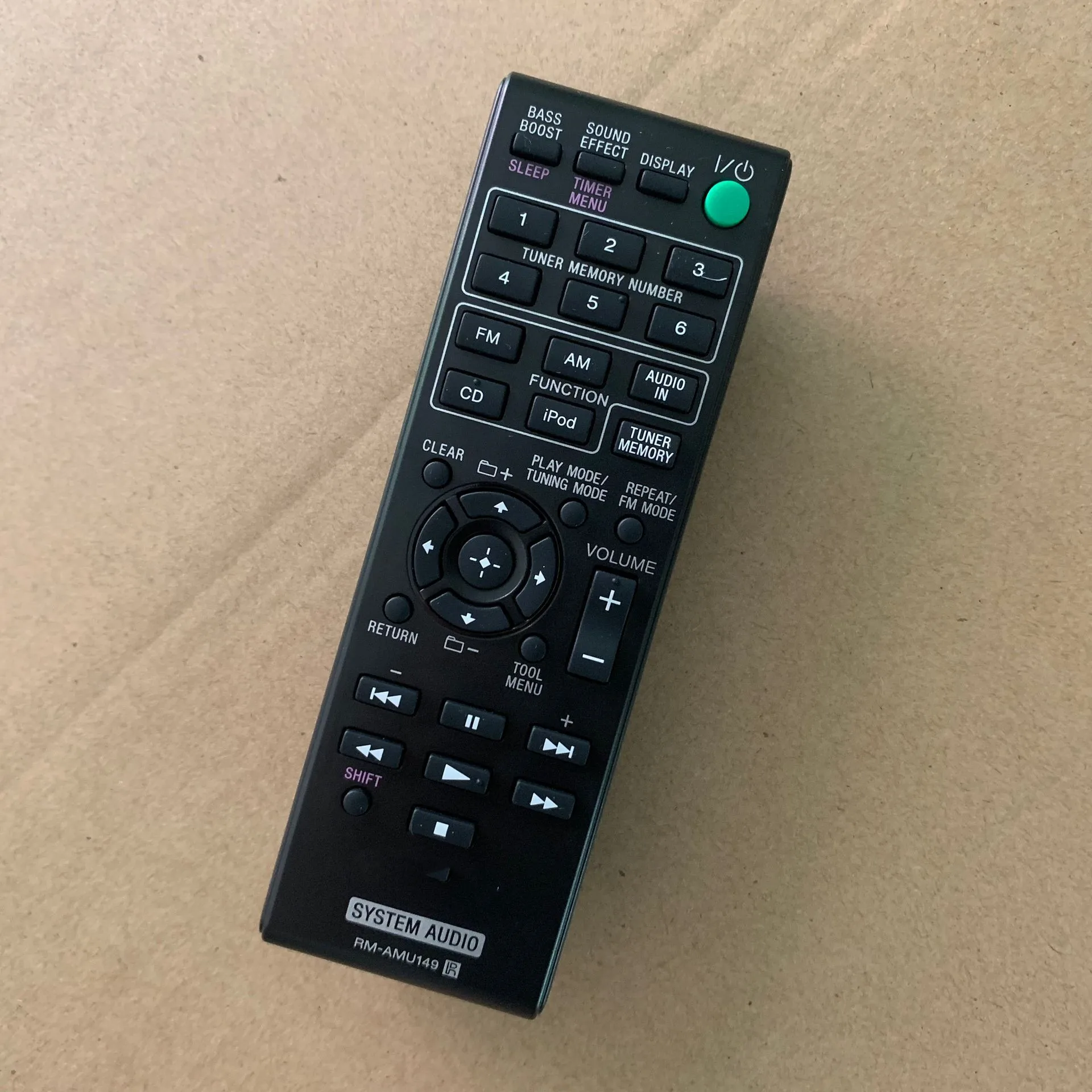 Новая замена Дистанционное Управление для Sony RM-AMU179 RM-AMU184 RM-AMU185 RM-AMU178 RM-AMU180 Micro Hi-Fi