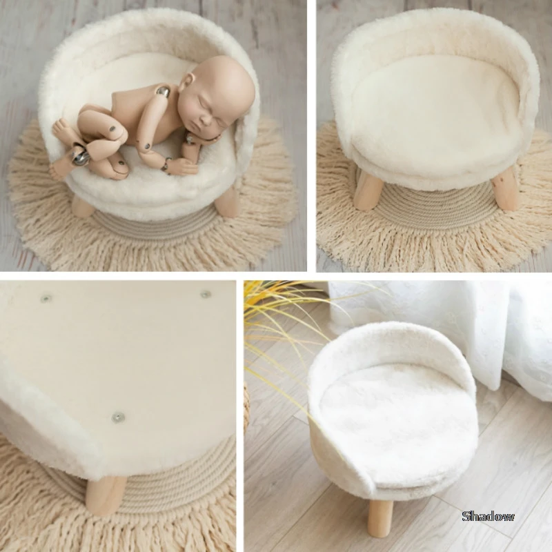 

Реквизит для фотосъемки новорожденных Искусственный стул для детской фотосъемки