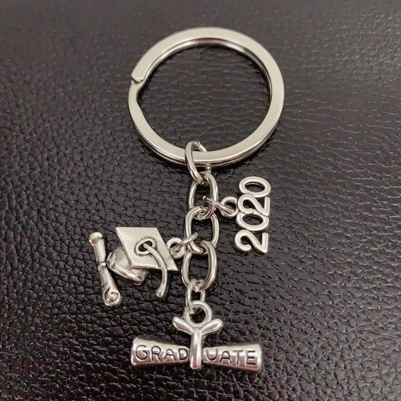 1 keychain diploma graduation cap 2020 2021 2022 science school inspirational gift jewelry | Украшения и аксессуары