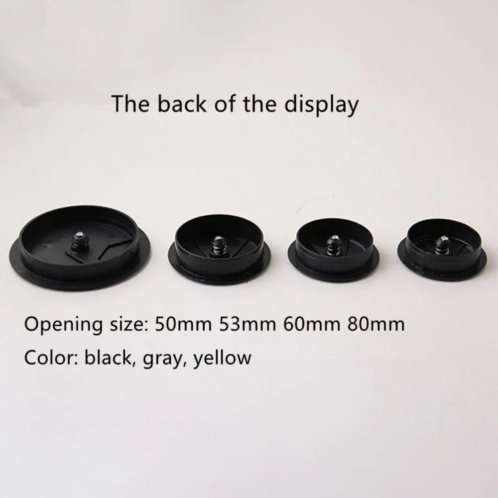 Компьютерный настольный офис резьбовое отверстие крышка квадратный круглый