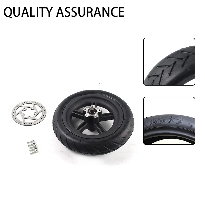 

8 1/2x2 шина для электрического скутера со ступицей колеса дисковый тормоз аксессуары шина для скутера колесо для электрического скутера Xiaomi ...