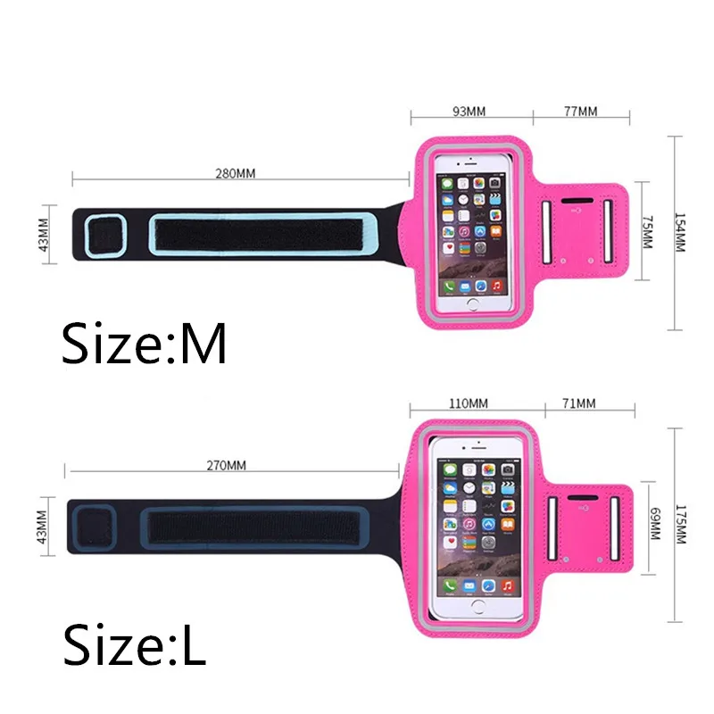 Новинка 2020 сумки для бега мужчин и женщин нарукавники с сенсорным экраном чехол