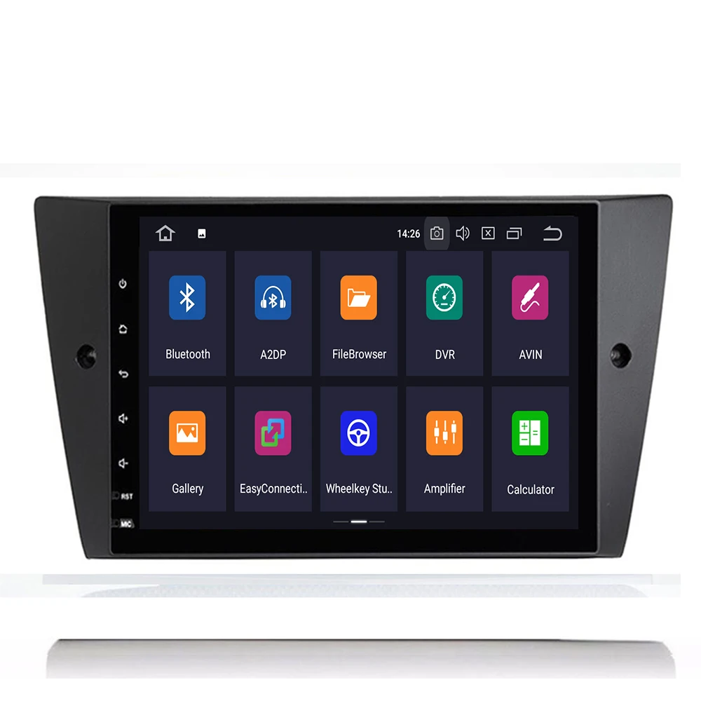 Автомагнитола 2DIN 9 дюймов GPS Android 10 автомобильный DVD плеер для BMW E90 E91 E92 E93 2006 2007 2008