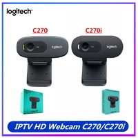 LOGITECH C270 C270i Video 720P Web Built-in Micphone USB2 0 Computer Camera USB 2 0 logitech Webcam 100  Original
