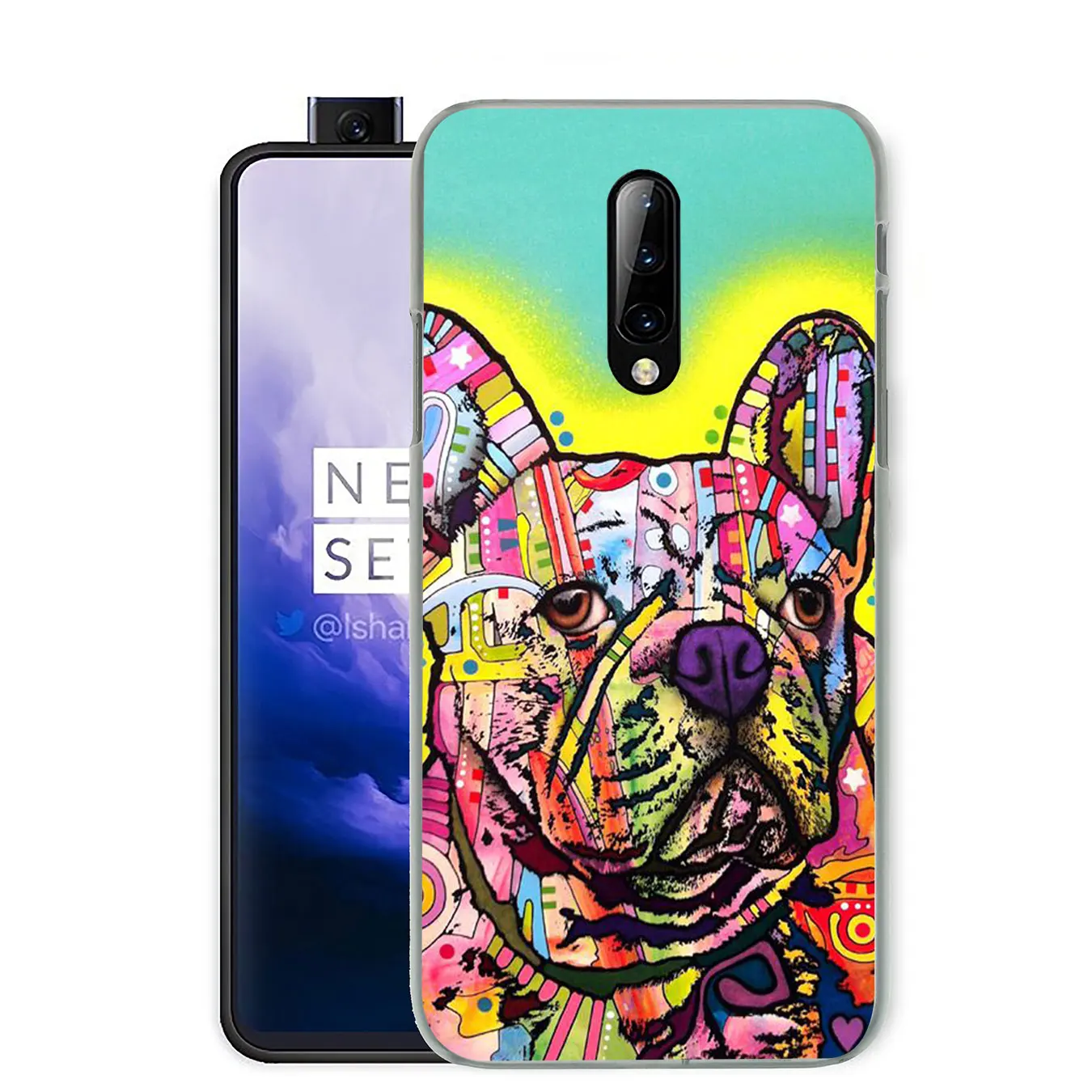 Жесткий пластиковый чехол для телефона с изображением бульдога питбуля собаки