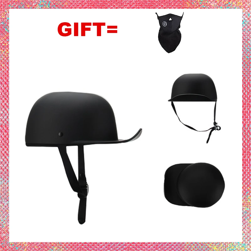 Бесплатная доставка Винтажный мотоциклетный шлем из искусственной кожи