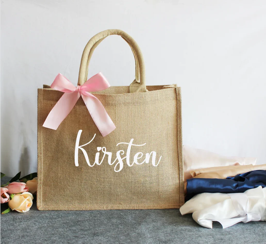 Женские сумки персонализированная Подарочная сумка для подружки невесты