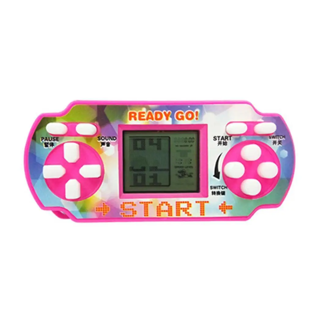 Мини Портативная игра для тетрис гоночная машинка головоломка детей дома школы