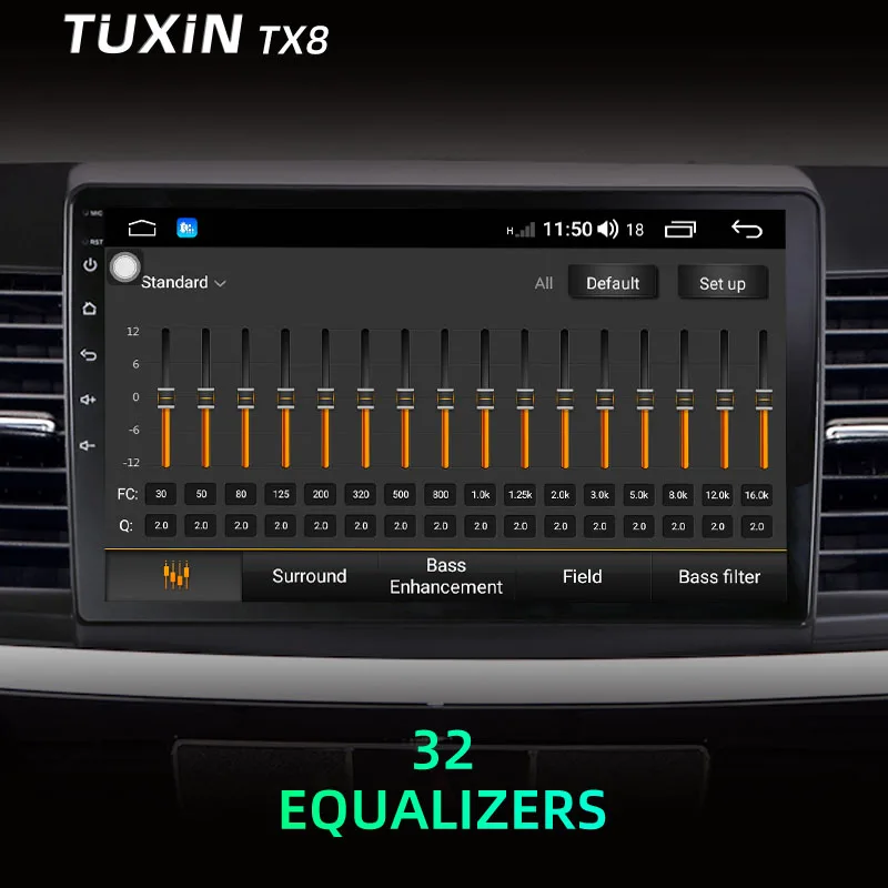 Tuxin For Mitsubishi Lancer 10 CY 2007-2012 Car Radio 9&quot Multimedia Video Player Navigation GPS Android No Dvd 2 Din Stere | Автомобили
