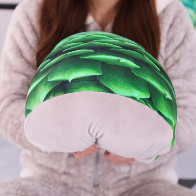 Мягкий искусственный суккулент кактус плюшевые игрушки милая Подушка диванная