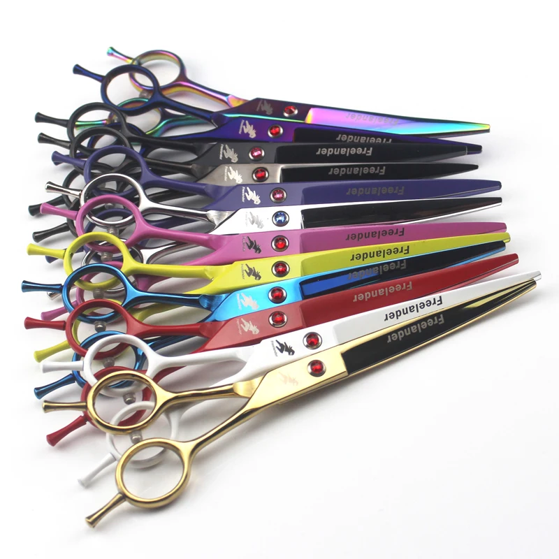 Профессиональные ножницы для груминга домашних животных 7 0 дюйма|Парикмахерские