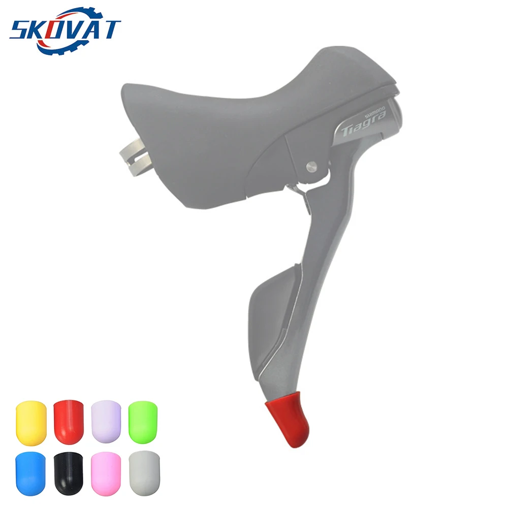 

1Pair Road Bicycle Shifter Protective Cover Silicone Bike Shifter Handles Sleeve Bicycle Accessories
