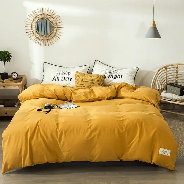 100% хлопок пододеяльник очень мягкое одеяло покрывало стирается король королева