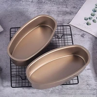 oval shaped cheesecake mold carbon steel non stick baking tools kitchen cake pudding mould dessert cheese decoration accessories