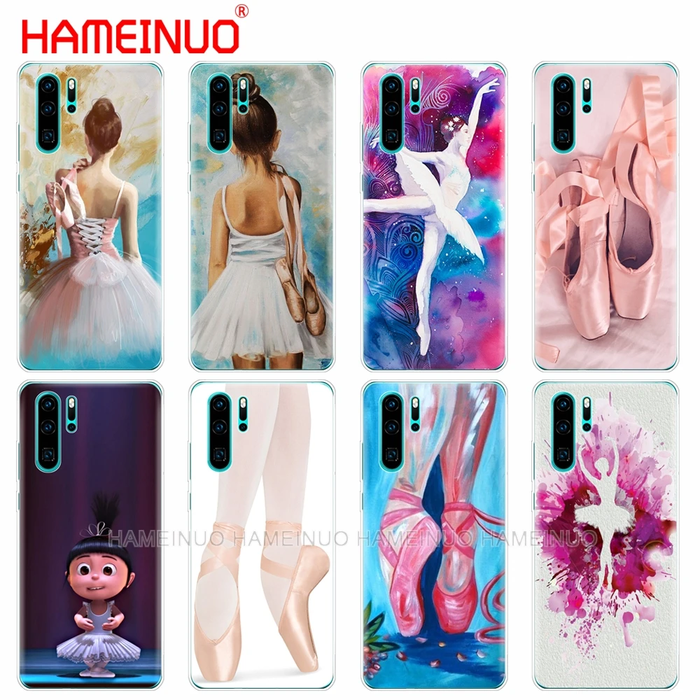 Силиконовый чехол для телефона huawei P30 PRO LITE P SMART 2019 plus p smart Z p20 lite балетные
