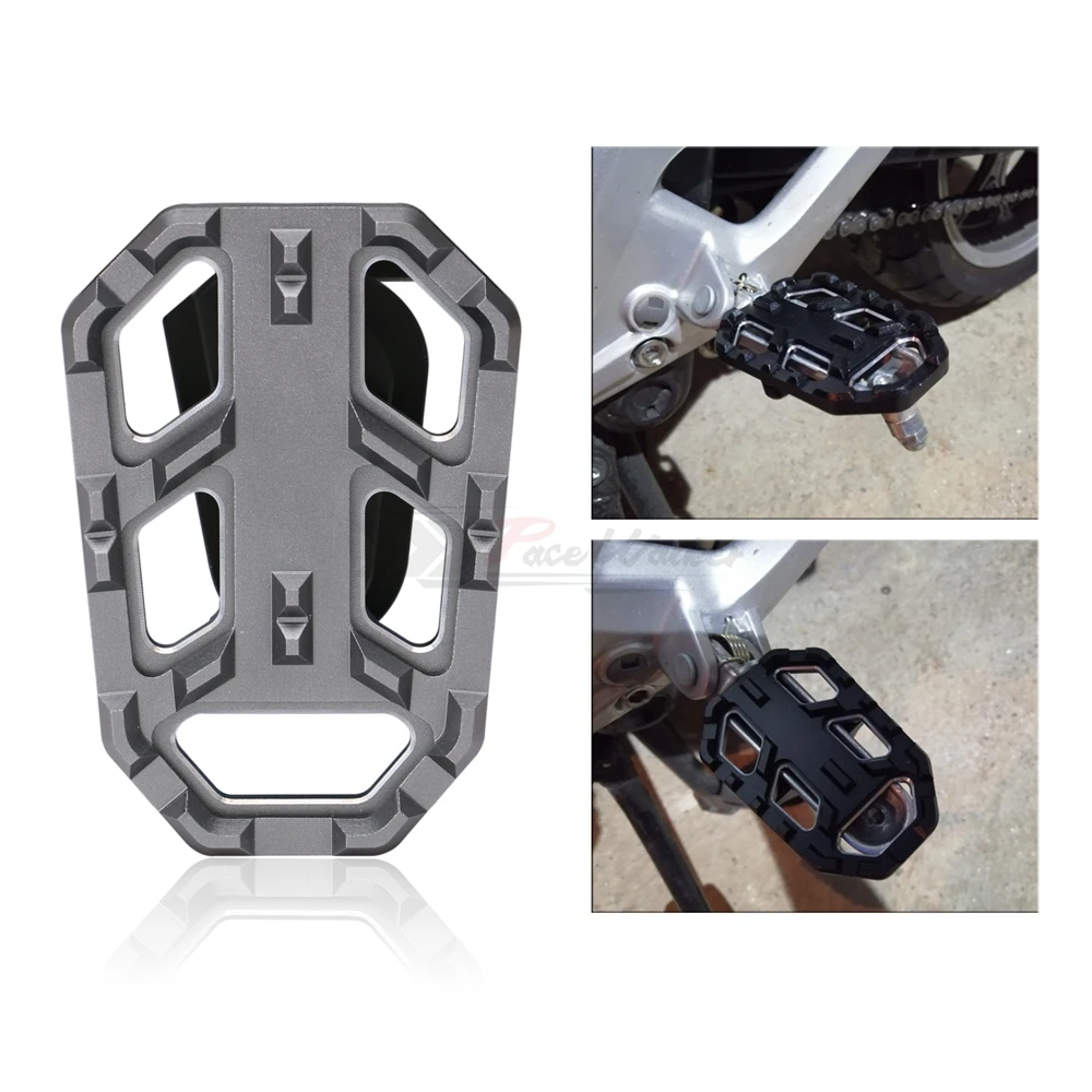 

Motorcycle Billet MX Wide Foot Pegs Pedals Rest Footpegs For BMW G310GS G310 R 2017-2018 2019 Side Increase the front pedal