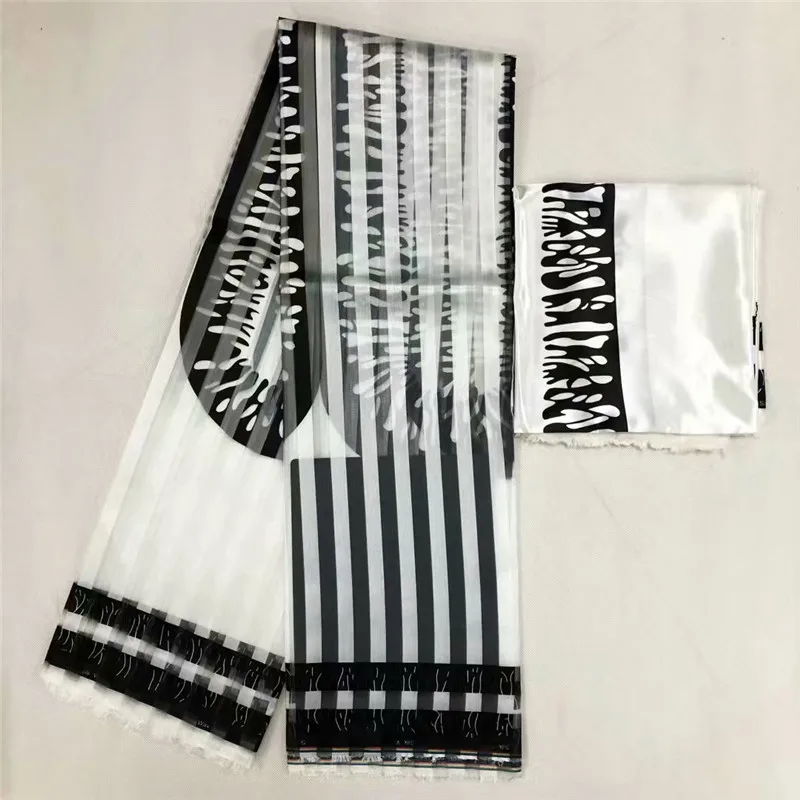 Шитье платья 4 Ярда органза с 2 ярдами ленты шелковая мягкая ткань для женщин