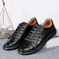 leather genuine business casual board man shoes flat heel low round head luxury lazy shoes for mens men designer sneakers 2022