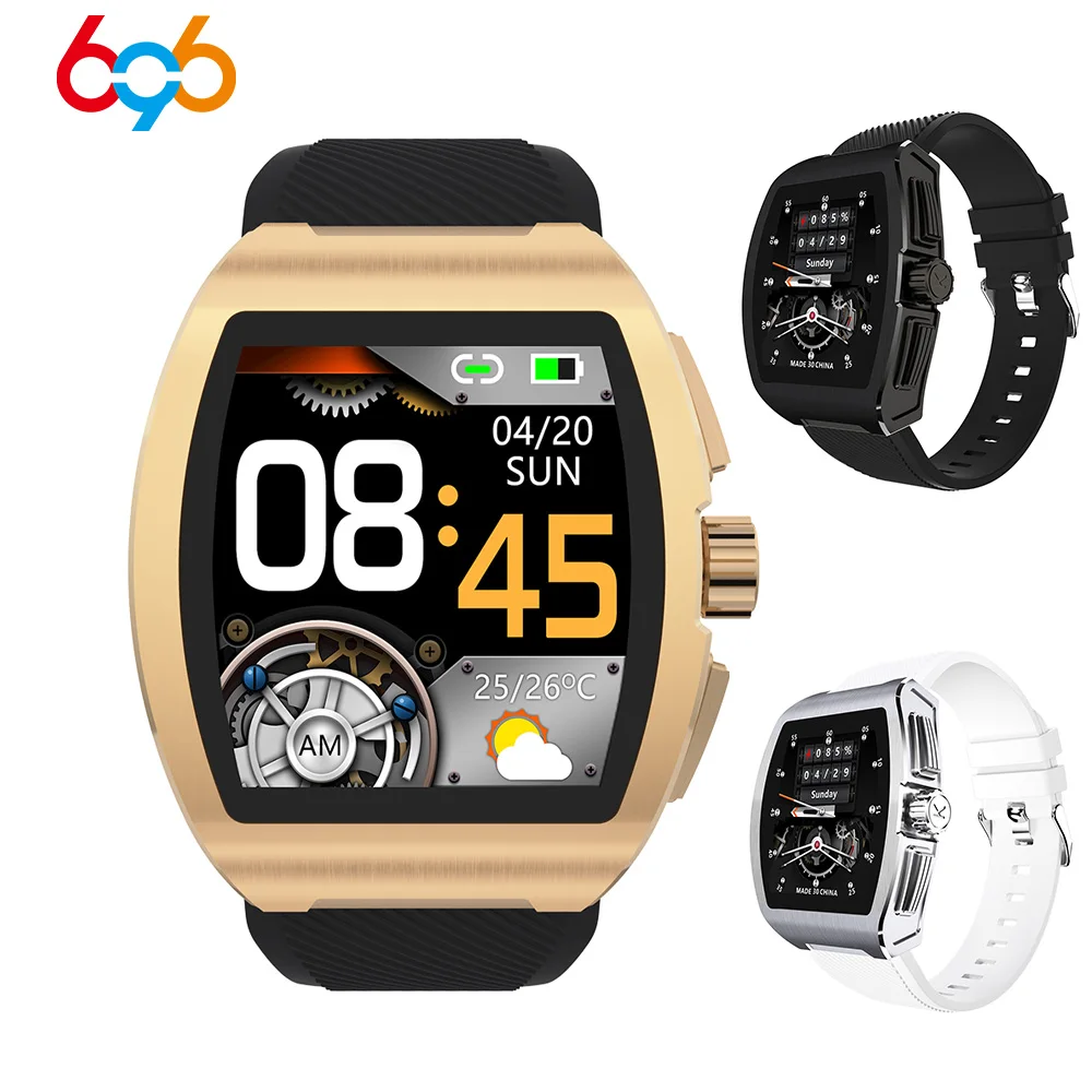 Price 696 BJC1 ساعة ذكية الرجال 24 ساعة مراقب معدل ضربات القلب IP68 مقاوم للماء Smartwatch ل أندرويد IOS ساعة الهاتف الرياضة سبيكة حالة Mi