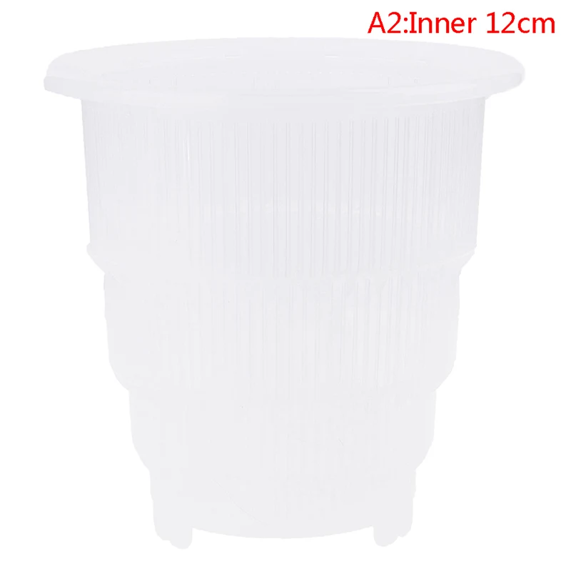 

Сетчатый горшок, пластиковый прозрачный контейнер для цветов орхидеи, горшок, украшение для домашнего садоводства