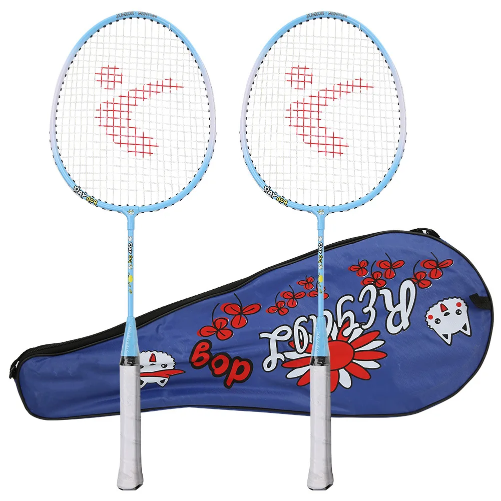 

Aluminium Alloy Children Badminton Racket Outdoor Sports Leisure Toy Aluminum Badminton Racket Badminton Racket Powder