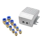 Пневматический Педальный клапан с резьбой BSP 14 дюйма, ножной переключатель из сплава, 1 шт., 2-позиционный, FV-02