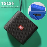 tg185 portable bluetooth speaker wireless mini column subwoofer boombox 3d stereo music center usb for computer with tf fm aux