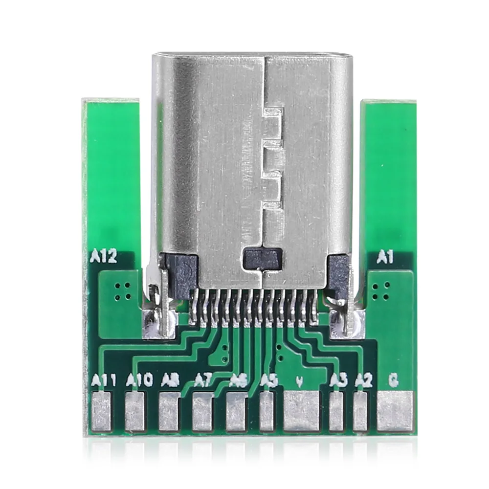 Кабель USB 3 1 Тип C гнездо разъем SMT с ПК доска DIY 24pin | Компьютеры и офис