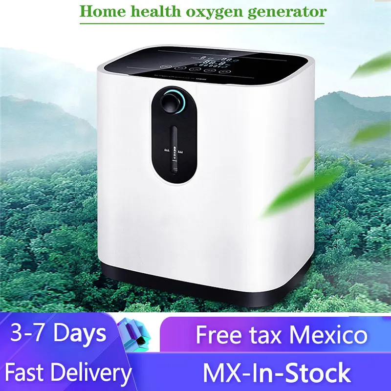 

AUPORO ZY-1Z 1-7L/min Air Purifier AC 220V/110V Oxygen Making Machine Oxygen Concentrator Generator 48Hours Without Battery