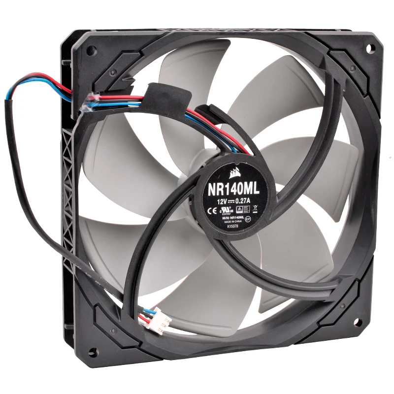 

New NR140ML 14cm 140mm fan 140x140x25mm 14025 DC12V 0.27A cooling fan for RMx Series 850W (2021) power supply