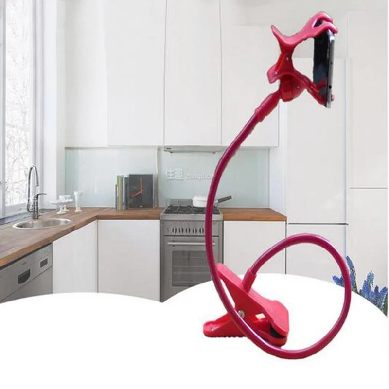 

360° Clip Lazy Arm Bed Cell Phone Holder Universal Flexible Adjustable Cellphone Holder Clip Portable Stand Desktop Stand
