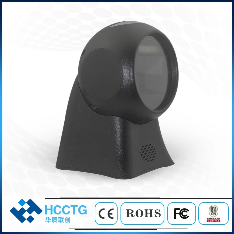 Черный CMOS LED платформа RS232 USB qr-код 2D сканер штрих-кода HS-7302 | Компьютеры и офис
