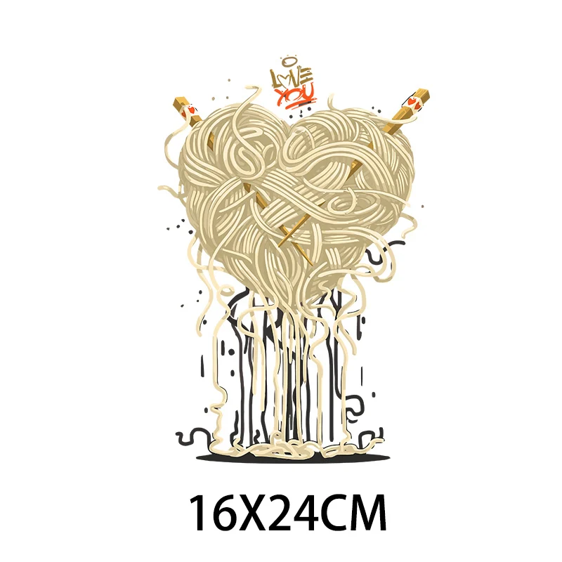 Нашивки для одежды с принтом в виде лапши рыбьих яиц | Дом и сад