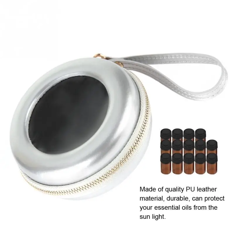 19 отделений 2 мл эфирные масла для переноски Портативный Держатель Прочный PU