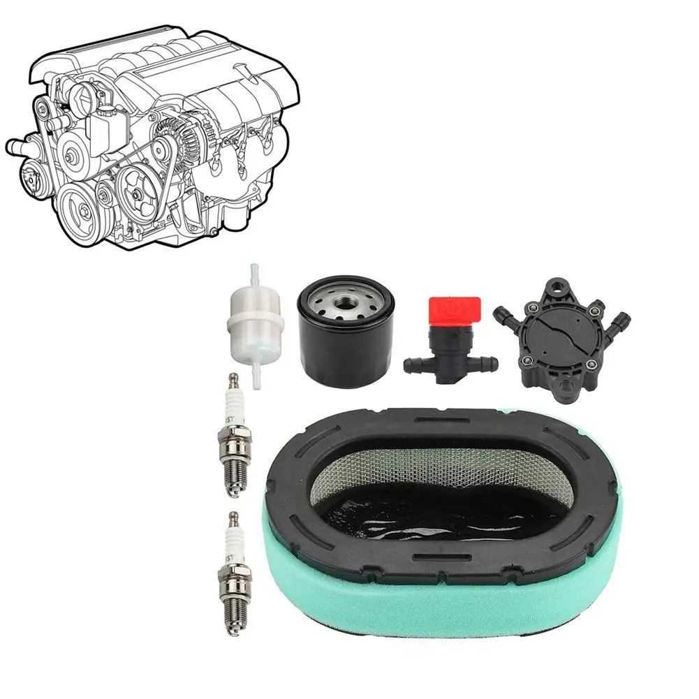 

32 083 09-S Air Filter with Oil Fuel Filter For Kohler Kt730 19Hp-26Hp Kt610 Kt735 Kt620 Kt725 Kt715 Kt740 Kt745 W2I3