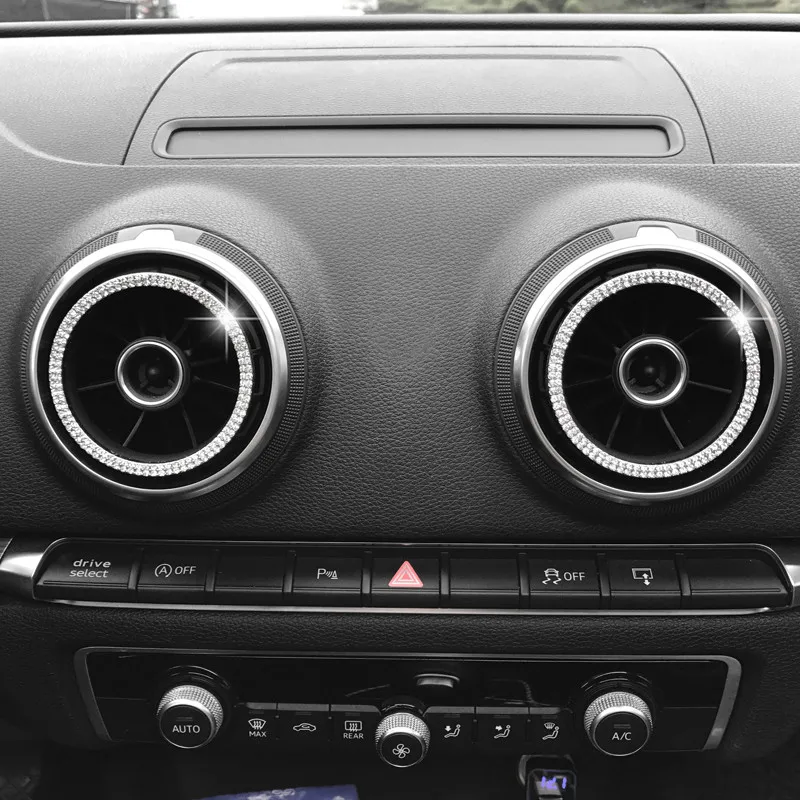 Авто кондиционер Вентиляционное кольцо выхода наклейка с автомобилями покрытие